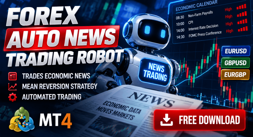 Forex Auto News Trading Robot MT4 Free Download – Review & Results 1