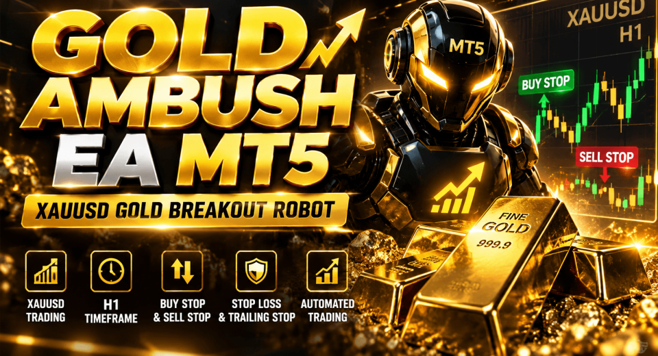 Gold Ambush EA MT5 Free Download – XAUUSD Strategy & Review 1